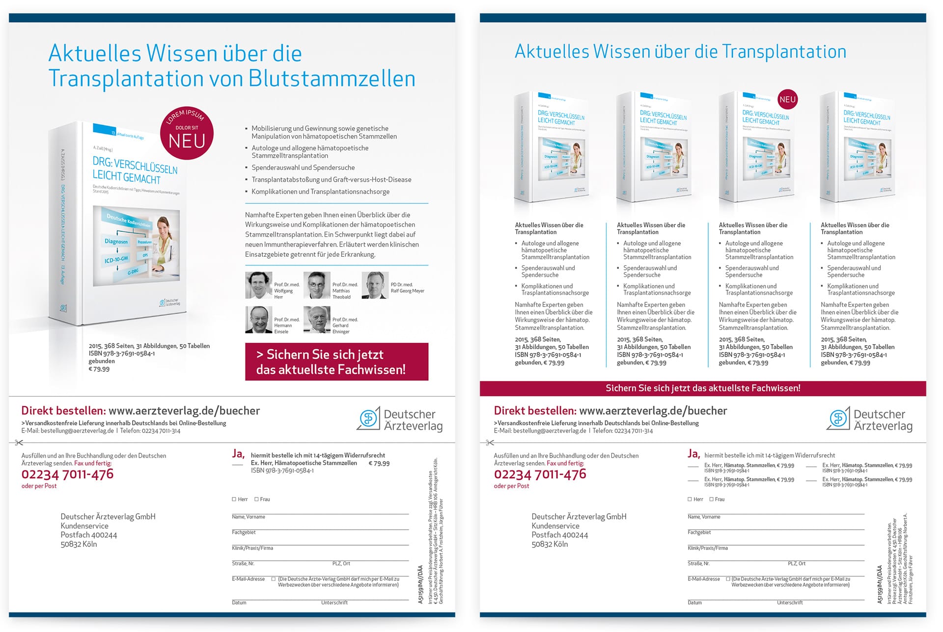 Deutscher Ärzteverlag Fachbuchanzeigen